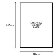 Load image into Gallery viewer, 2024 Life &amp; Pieces Monthly Diary - Dated (L)