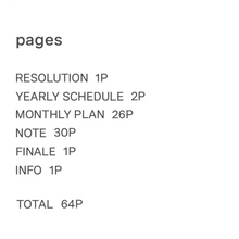 Load image into Gallery viewer, 2024 Life &amp; Pieces Monthly Diary - Dated (L)