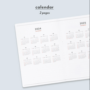 2024 Journal J. Dated Weekly A5 Planner (Iconic)