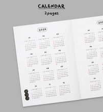 Load image into Gallery viewer, 2024 Doodle Diary - Weekly Planner (Dated)