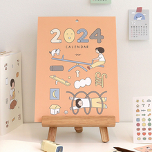 Load image into Gallery viewer, 2024 Daily Wall Calendar - Do whatever you want (A4 poster calendar)