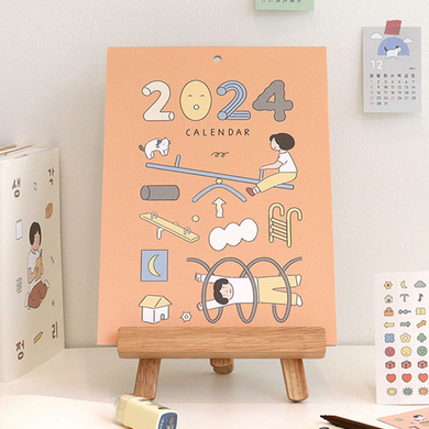 2024 Daily Wall Calendar - Do whatever you want (A4 poster calendar)