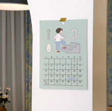 Load image into Gallery viewer, 2024 Daily Wall Calendar - Do whatever you want (A4 poster calendar)