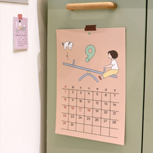 Load image into Gallery viewer, 2024 Daily Wall Calendar - Do whatever you want (A4 poster calendar)