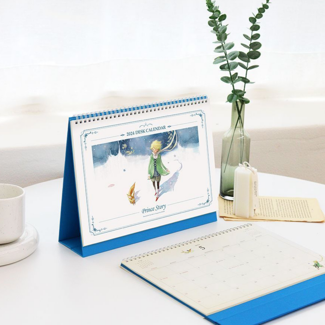 2024 The Little Prince A4 Desk Calendar