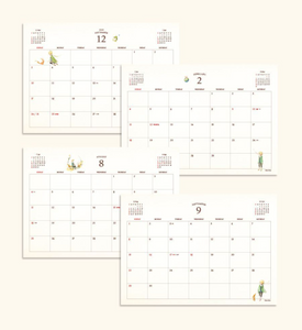 2024 The Little Prince A4 Desk Calendar