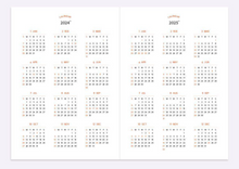 Load image into Gallery viewer, 2024 Happiness Diary (Dated Weekly B6)