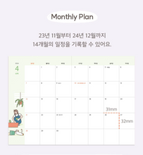 Load image into Gallery viewer, 2024 Happiness Diary (Dated Weekly B6)