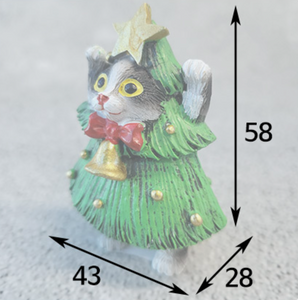 Meowy Christmas - Miniature Cat Figurines