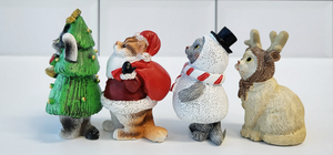 Meowy Christmas - Miniature Cat Figurines