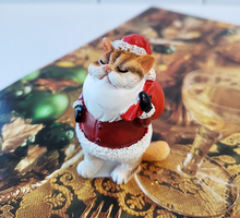 Load image into Gallery viewer, Meow Christmas - Miniature Clay Cat Figurines