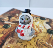 Load image into Gallery viewer, Meow Christmas - Miniature Clay Cat Figurines