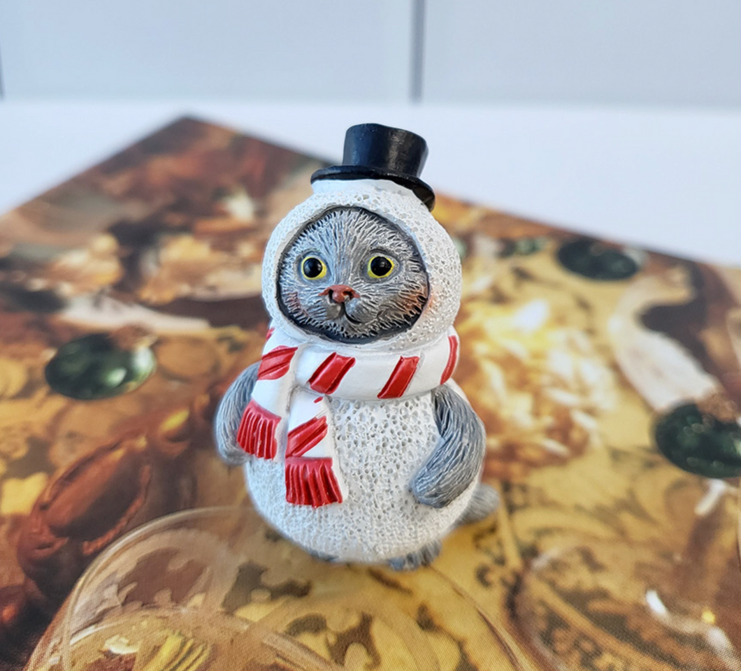 Meowy Christmas - Miniature Cat Figurines