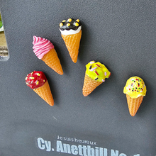 Load image into Gallery viewer, Ice Cream Cone Magnets - 5 Piece Set