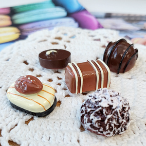 Chocolate Bon Bon Magnets - 5 Piece Set