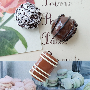 Chocolate Bon Bon Magnets - 5 Piece Set