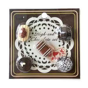 Chocolate Bon Bon Magnets - 5 Piece Set