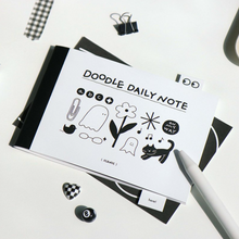 Load image into Gallery viewer, Doodle Daily Note (Undated)