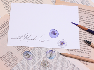 Sealing Wax Sticker - Pure Violet