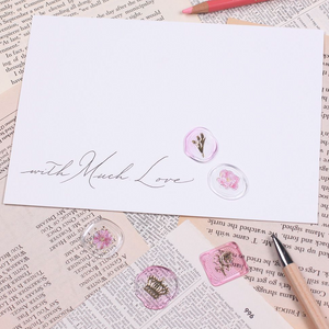 Sealing Wax Sticker - Pure Pink