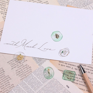 Sealing Wax Sticker - Pure Green