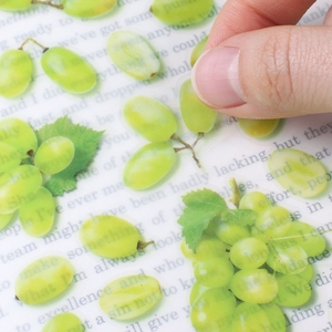 Fruit Sticker - Green Grapes