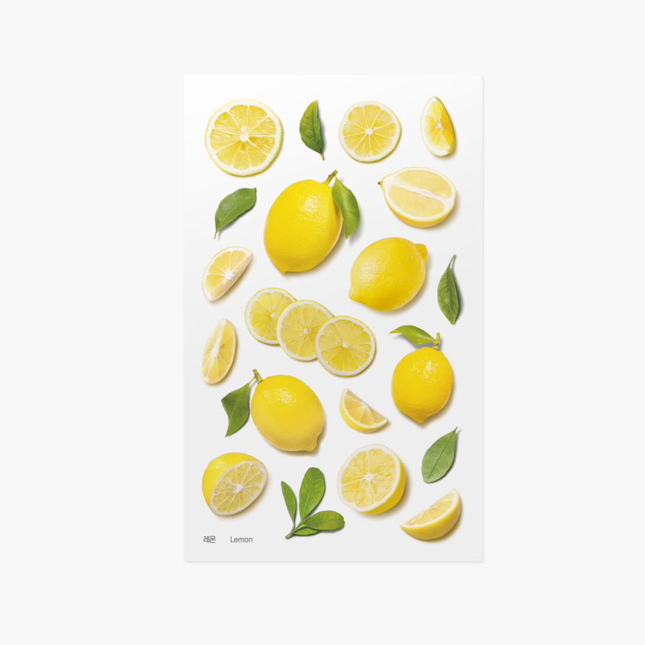 Fruit Sticker - Lemon