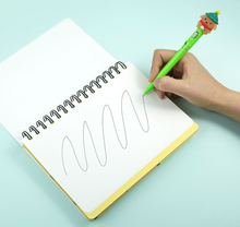 Load image into Gallery viewer, Holiday Puppy Light Up Gel Pen