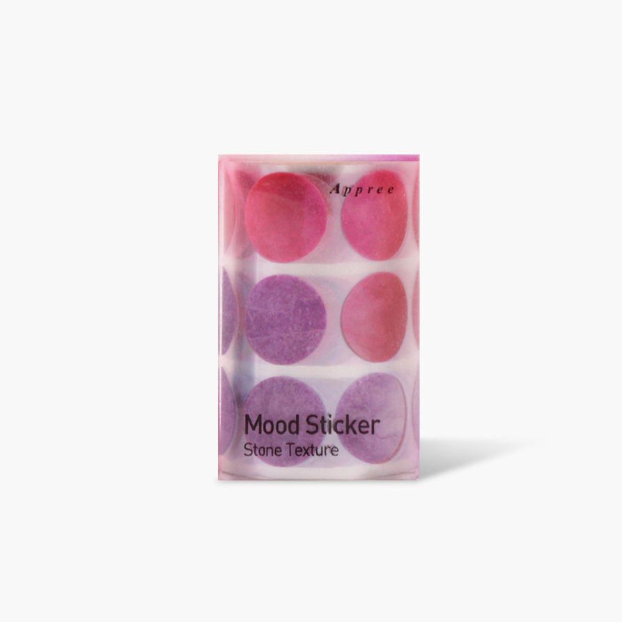 Mood Sticker Roll - Stone