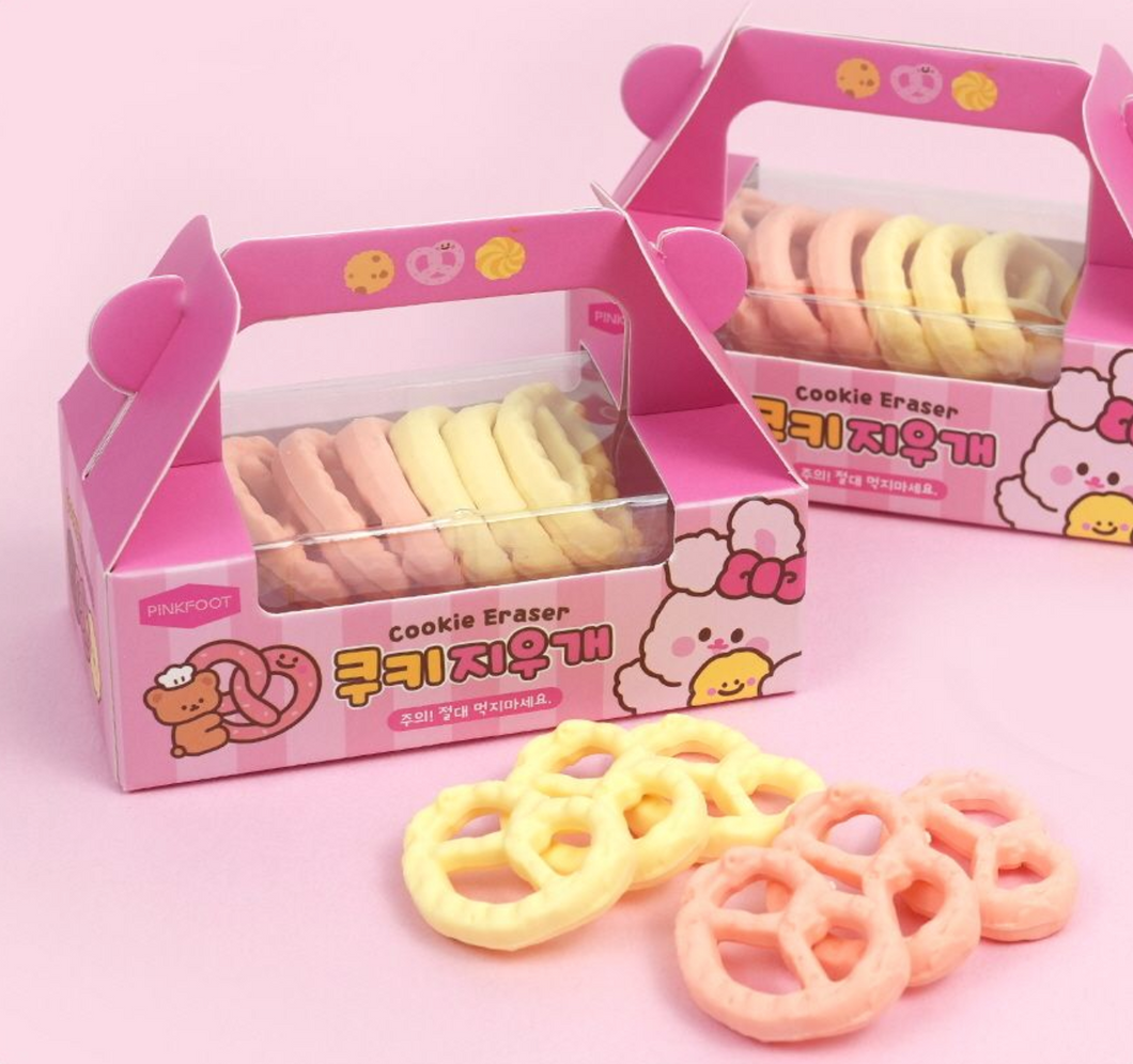 Cookie Box Erasers