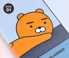 Load image into Gallery viewer, Kakao Friends Undated Monthly Planner