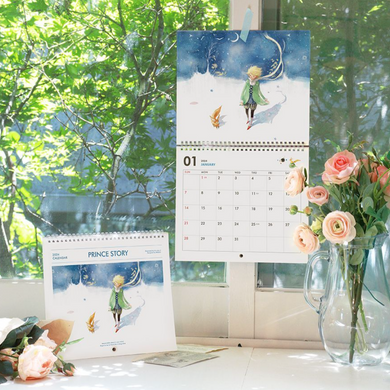 2024 Little Prince Illustrated Wall Calendar