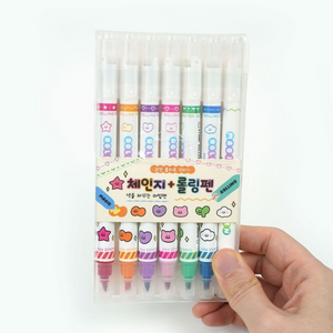 Colour Change Rolling Pen Set - Set of 7