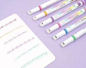 Colour Change Rolling Pen Set - Set of 7