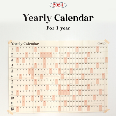 2024 Yearly Calendar Poster