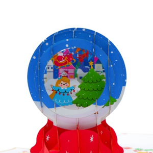 Snow Globe - Pop Up Card