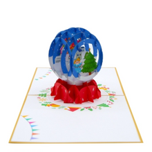 Load image into Gallery viewer, Snow Globe - Pop Up Card