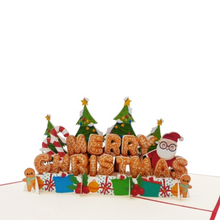 Load image into Gallery viewer, Merry Christmas Gingerbread