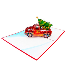 Load image into Gallery viewer, Festive Truck - Pop Up