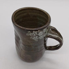 Load image into Gallery viewer, Brown Buncheong -  Large White Tree Ceramic Mug