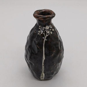 White Tree Vase - Small Long Brown