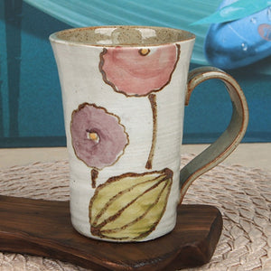 Buncheong Zinnia Ceramic Mug