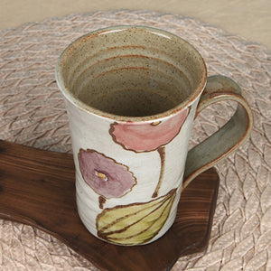 Buncheong Zinnia Ceramic Mug