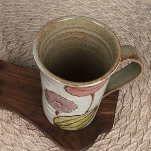 Buncheong Zinnia Ceramic Mug