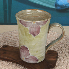 Load image into Gallery viewer, Buncheong Hollyhock Ceramic Mug