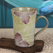 Load image into Gallery viewer, Buncheong Hollyhock Ceramic Mug