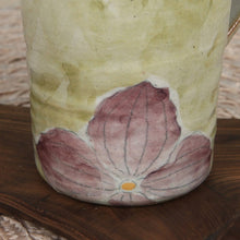 Load image into Gallery viewer, Buncheong Hollyhock Ceramic Mug
