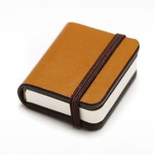 Load image into Gallery viewer, Mini Leather &quot;Classic Notebook&quot; - Keychain
