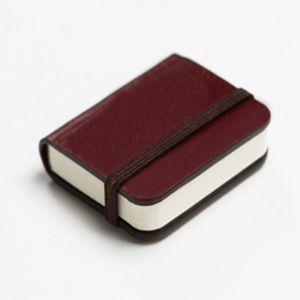 Mini Leather "Classic Notebook" - Keychain
