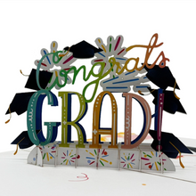 Load image into Gallery viewer, Congrats GRAD! - Pop Up Card
